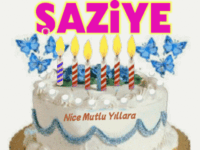 iyi ki doğdun Şaziye