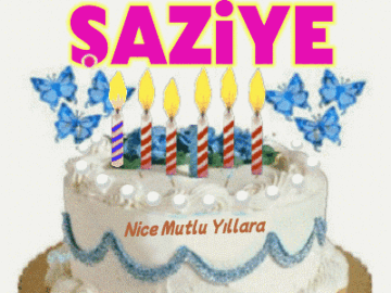 iyi ki doğdun Şaziye