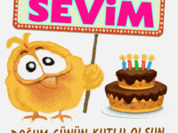 iyi ki doğdun Sevim