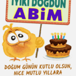 iyiki doğdun Abim