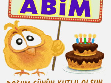 iyiki doğdun Abim