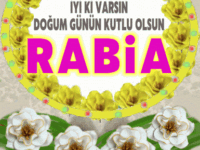 iyi ki doğdun Rabia