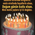 Doğum günü kutlama mesajı