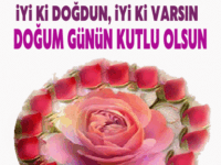 Doğum günün kutlu olsun