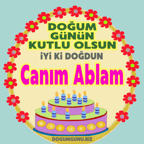 Ablaya doğum günü gif resim