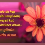 Doğum günü tebrik kart