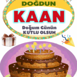doğum günün kutlu olsun Kaan gif mesaj