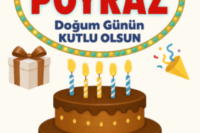 doğum günün kutlu olsun Poyraz gif mesaj